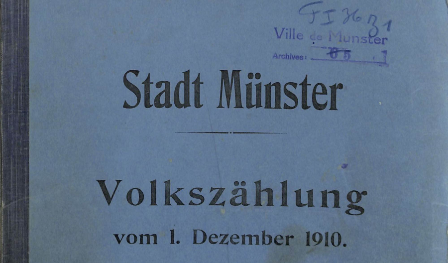 Liste électorale MUNSTER 1912